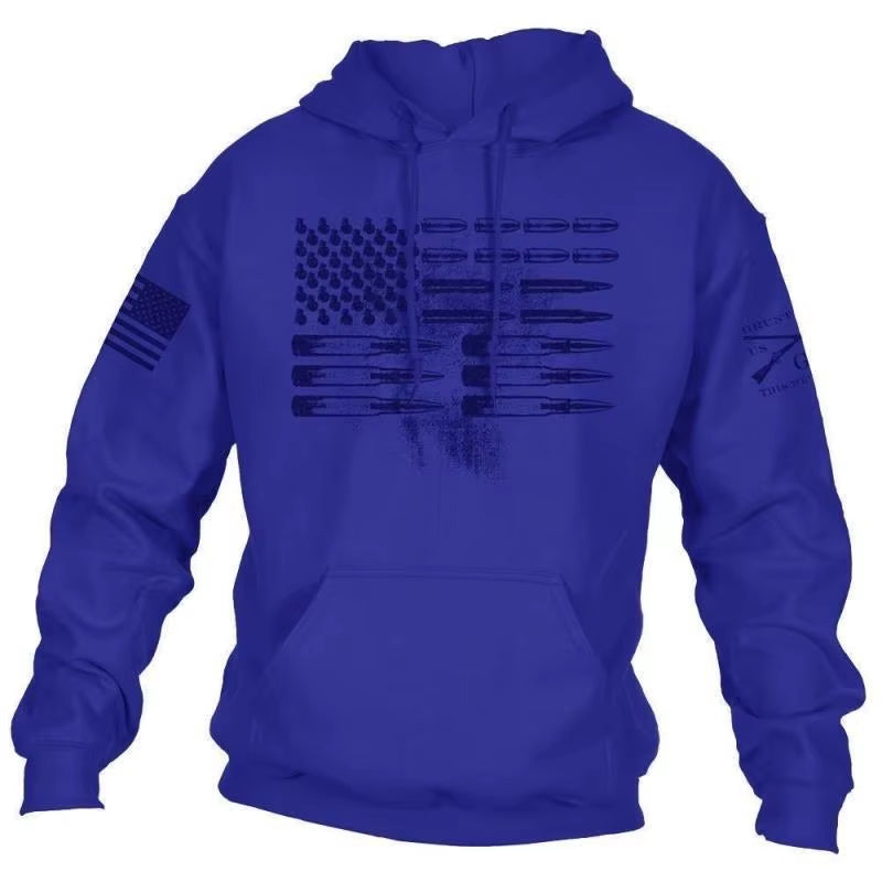 Top Selling Product in 2022 European American Printed Long-Sleeved Men'S Sweatshirt Fashion plus Size Hoodie Men'S Clothing