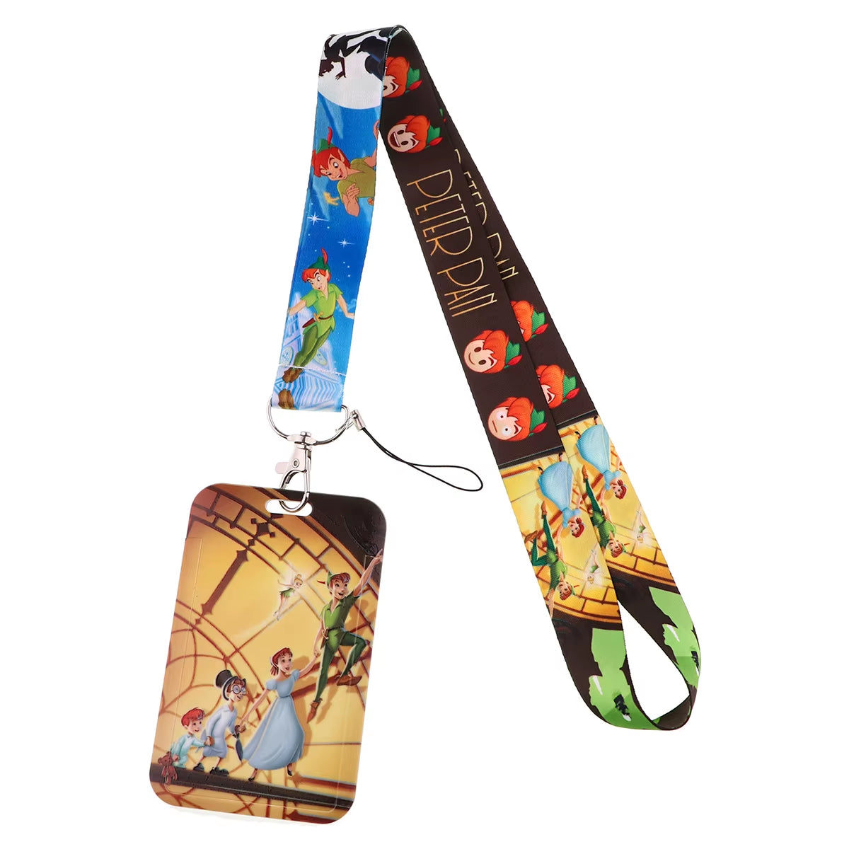 99 Styles Mickey Mouse Lanyard Pooh Bear Toy Story ID Card Holder Badge Holder Princess Neck Strap Cartoon Keychain Lariat Gift