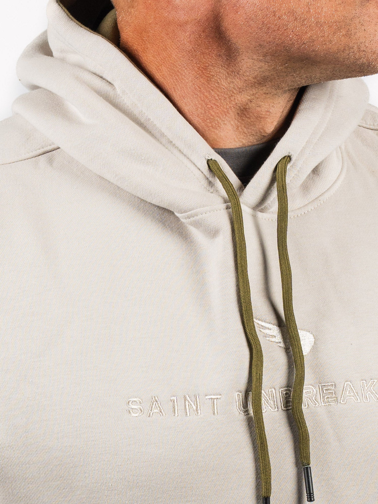 Embroidered Cotton Tencel Hoodie