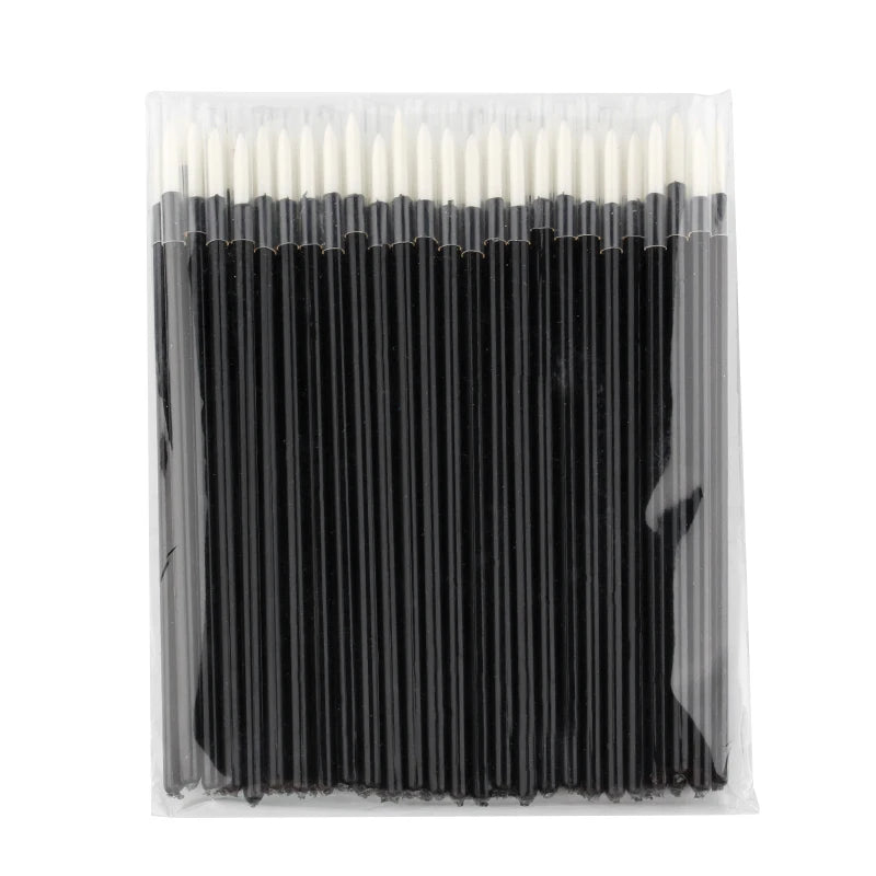 HOT 50PCS Eyeliner Brushes Long Thin Tip Applicator Eyeliner Wand Women Makeup Brush Cosmetic Supplies for Eye Beauty Make Up