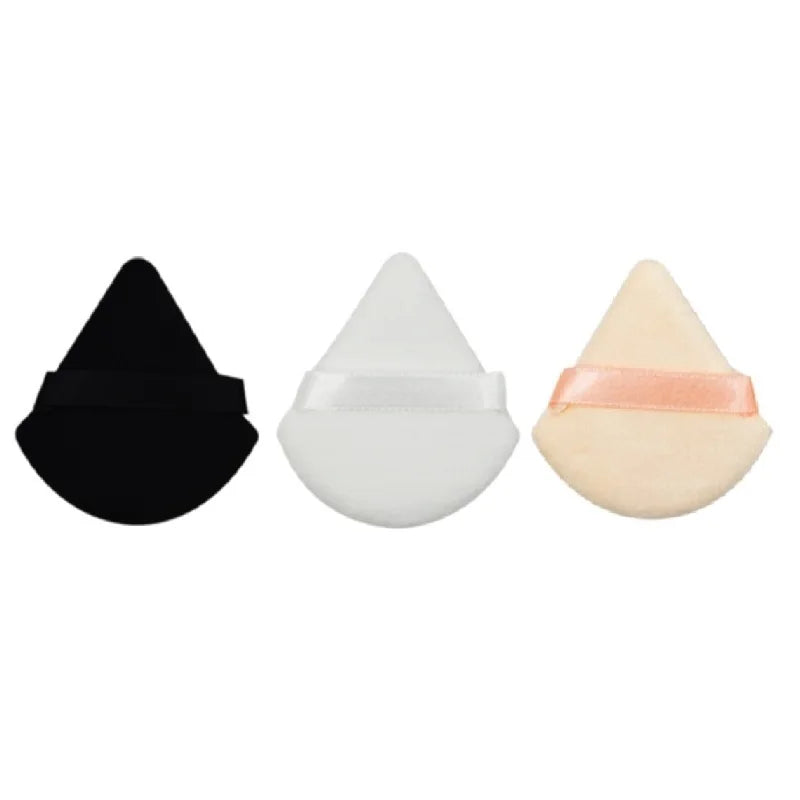 Triangle Powder Puff Soft Makeup Sponge for Face Make Up Eyes Contouring Shadow Cosmetic Washable Mini Velvet Foundation Puff