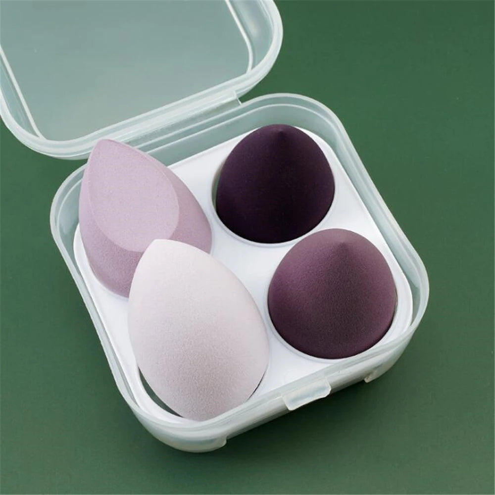 3/4pcs Makeup Sponge Blender Beauty Egg Cosmetic Puff Foundation Sponges Powder Puffs Women Make Up Accessories Beauty Tools