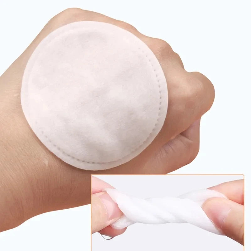 100Pcs/pack Facial Make Up Cosmetic Cotton Pads Round Soft Makeup Nail Polish Remover Cleansing Pads Daily Removal Tool