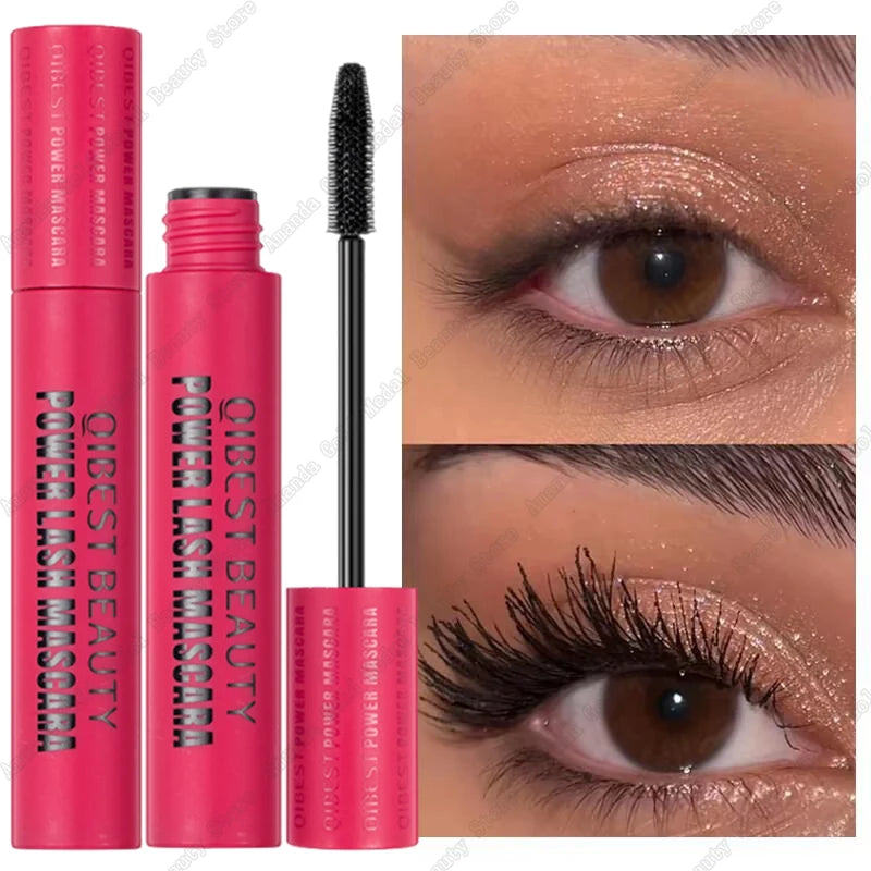 5D Waterproof Mascara Lengthening Eyelashes Women's Make-up Waterproof Mascara Black Silk Fibre Mascara Korean Cosmetics New