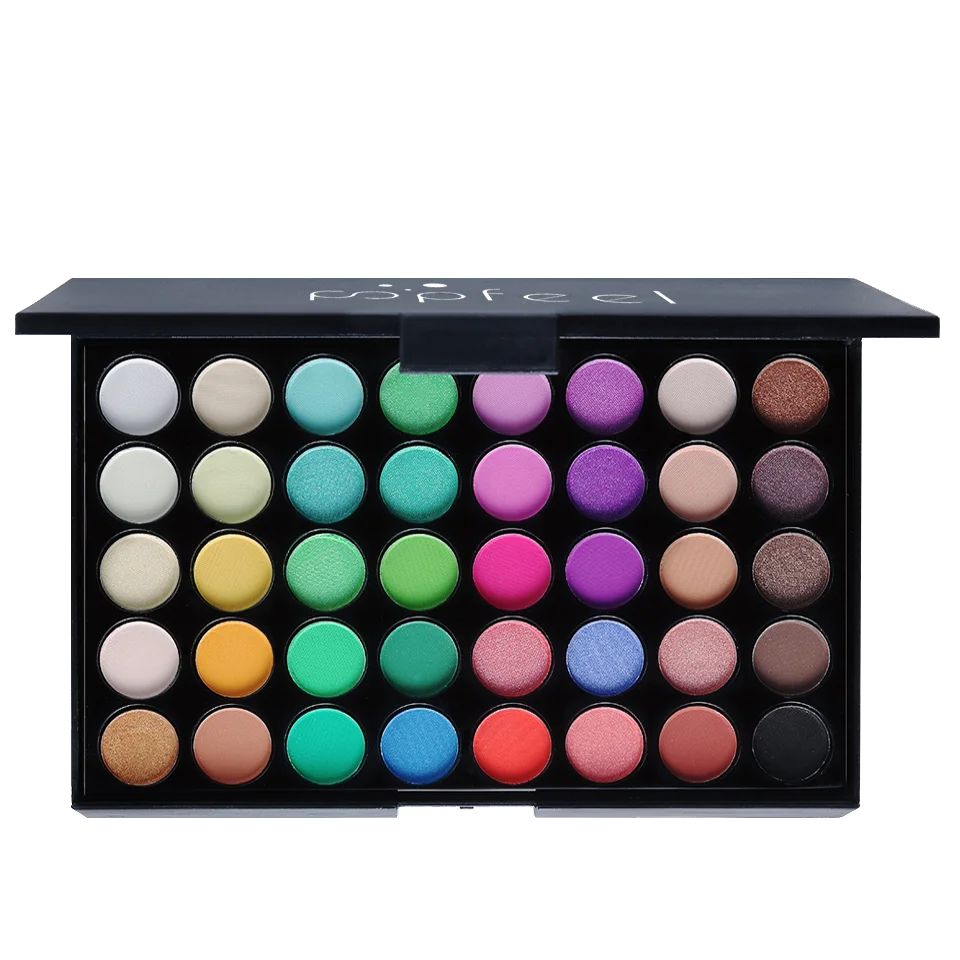 40 Colors Matte Eyeshadow Pallete Make Up Earth Palette EyeShadow Makeup Glitter Waterproof Lasting Makeup Add Eye Shadow