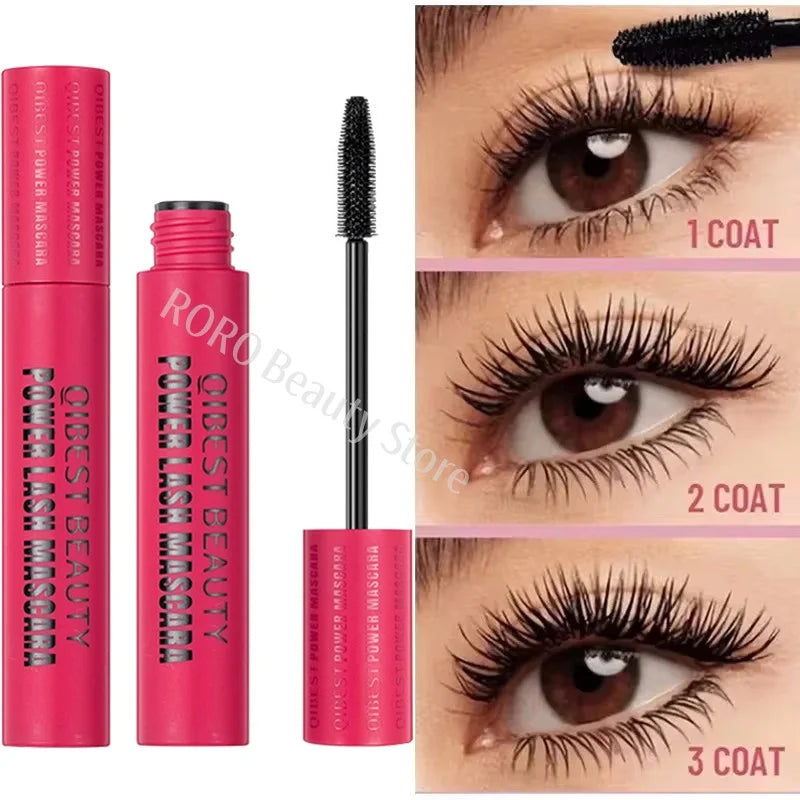 Eyelashes Lengthening Mascara Waterproof Long Lasting Silky Lash Black Eyelashes Extension Make Up Beauty Eye Korean Cosmetic