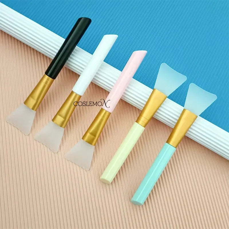 4pcs Makeup Mask Brush Wooden Handle Facial Face Mud Mask Mixing Brush Cosmetic Professional Applicator Make Up Skin Care Tools