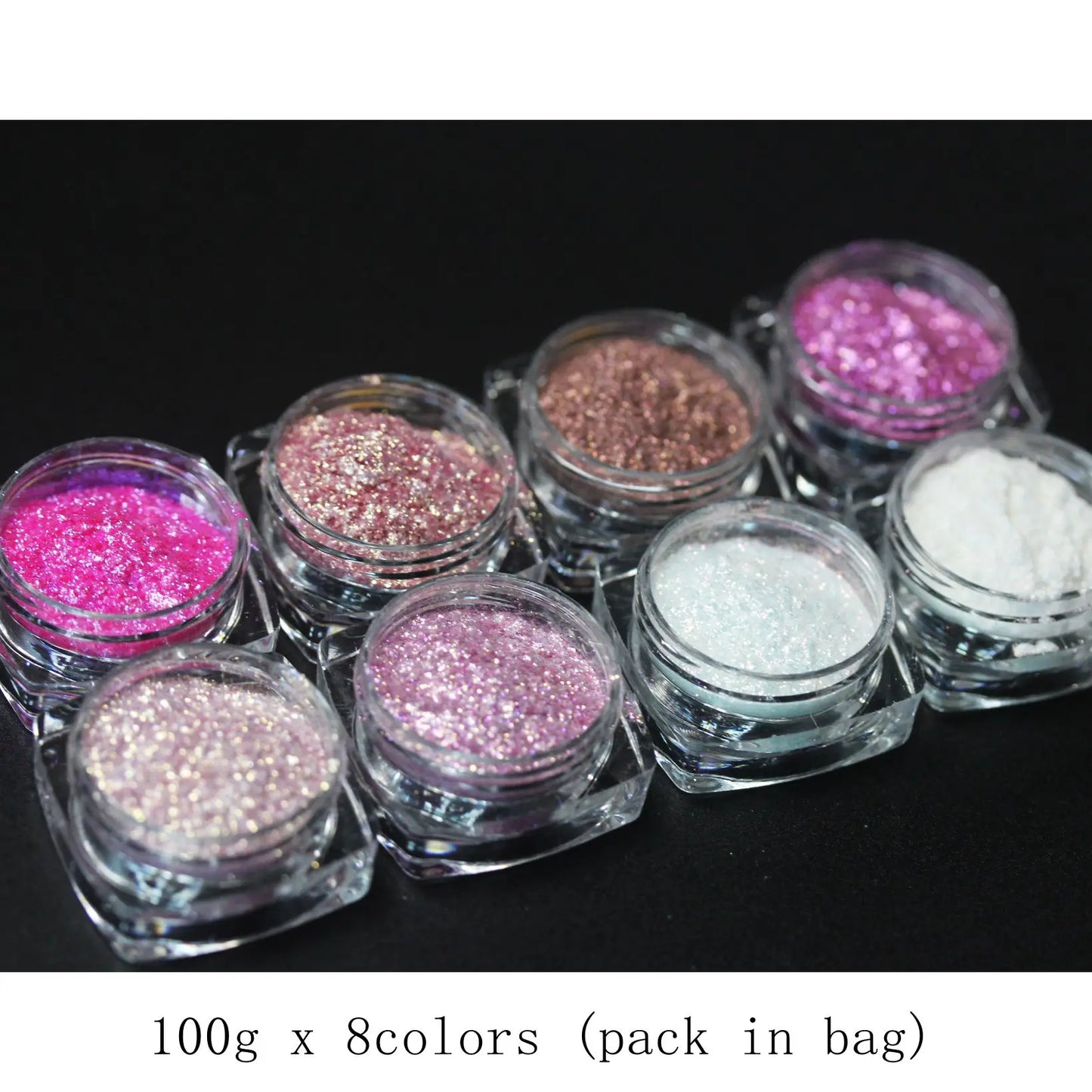 Pink Series Highlighter Pigment Loose Powder Cosmetic Grade for Eyeshadow,Lips,Nail Art,Make up Beauty DIY Resin Craft Wholesale